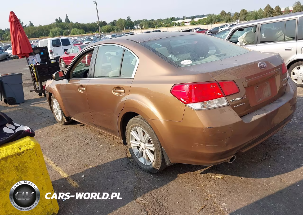2011 Subaru Legacy 2.5I Premium VIN:4S3BMBC61B3252916 - 3