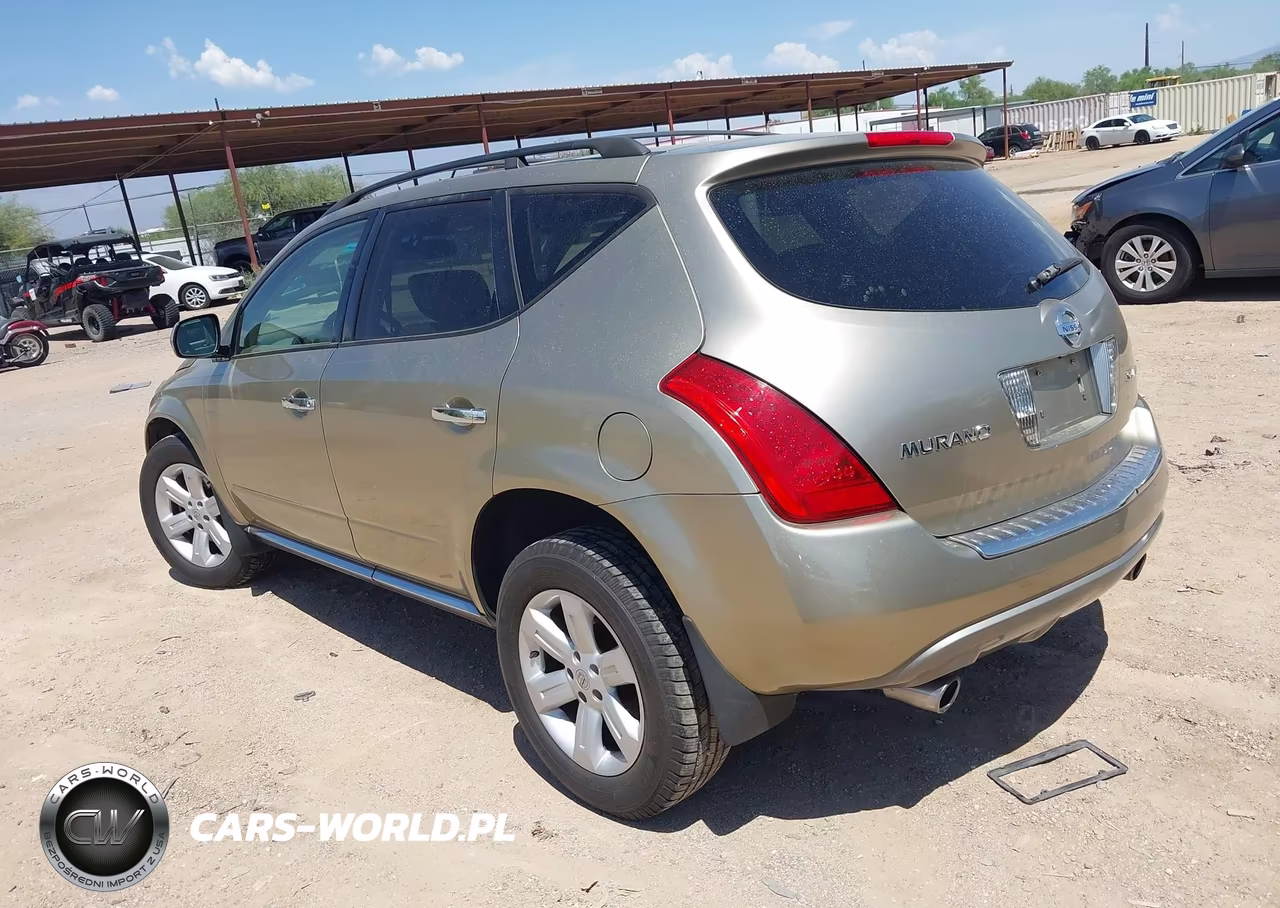 2007 Nissan Murano Sl VIN:JN8AZ08W67W656167 - 3