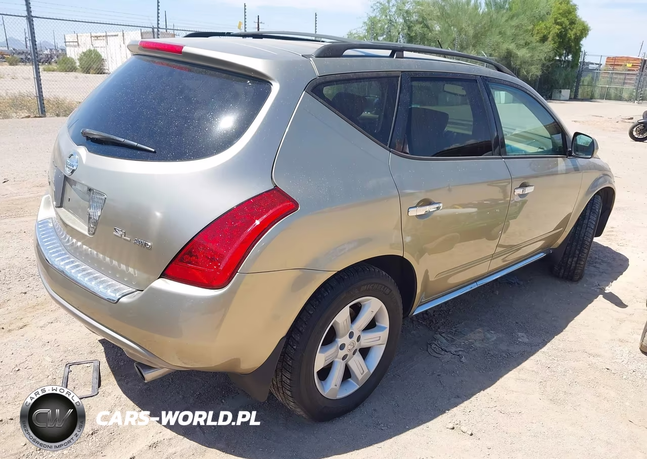 2007 Nissan Murano Sl VIN:JN8AZ08W67W656167 - 4