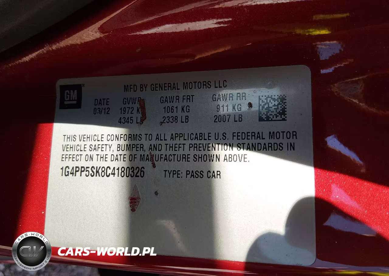2012 Buick Verano VIN:1G4PP5SK8C4180326 - 9