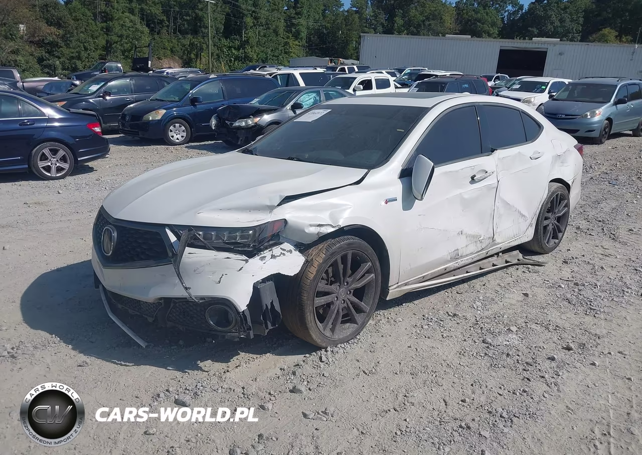 2020 Acura Tlx A-Spec-A-Spec W-Red Leather VIN:19UUB2F6XLA001952 - 2