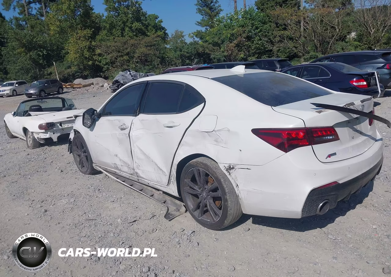2020 Acura Tlx A-Spec-A-Spec W-Red Leather VIN:19UUB2F6XLA001952 - 3