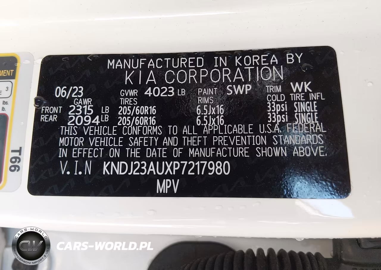 2023 Kia Soul Lx VIN:KNDJ23AUXP7217980 - 9