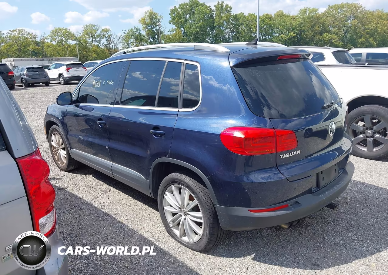 2012 Volkswagen Tiguan Se VIN:WVGBV7AX9CW553256 - 3