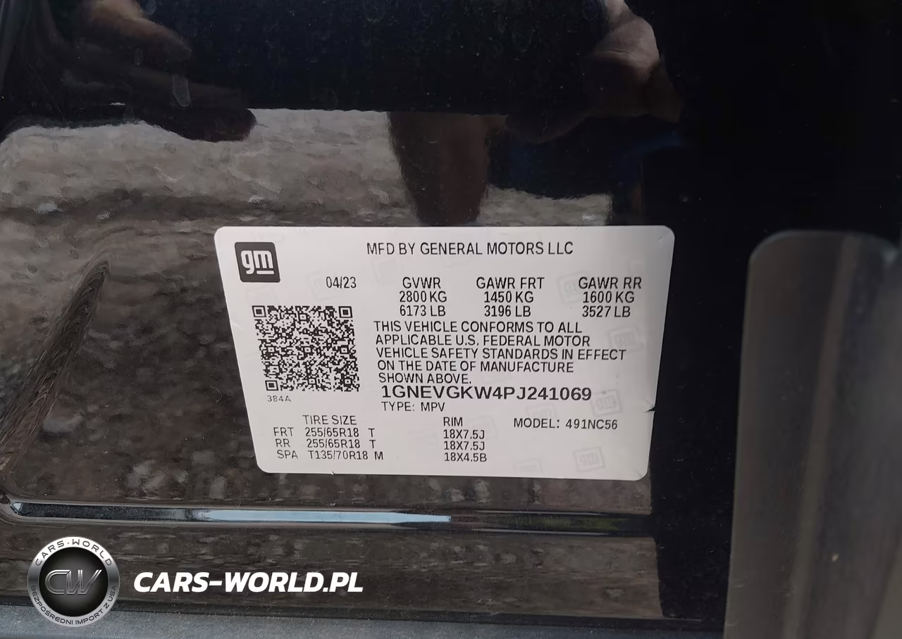 2023 Chevrolet Traverse Awd Lt Cloth VIN:1GNEVGKW4PJ241069 - 9