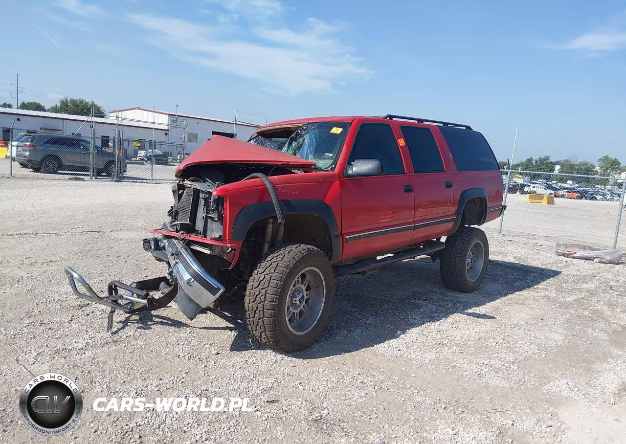 1998 Chevrolet Suburban 1500 VIN:3GNFK16R2WG125223 - 2