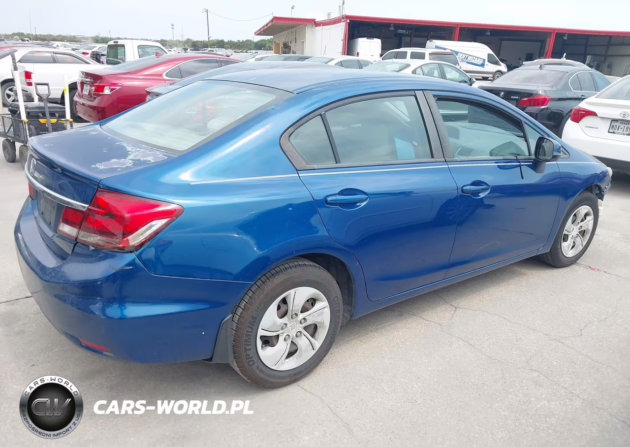 2013 Honda Civic Lx VIN:2HGFB2F59DH510238 - 4