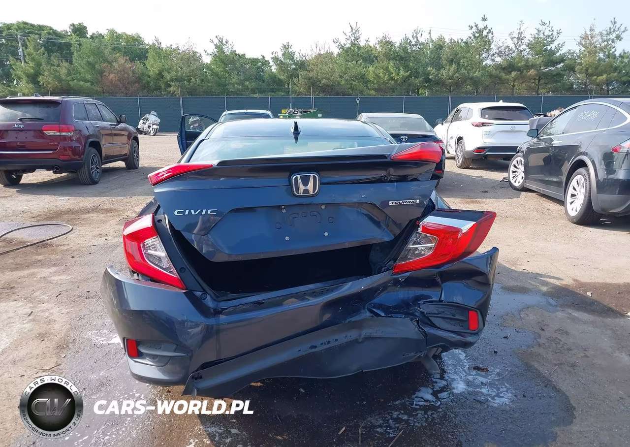 2018 Honda Civic Touring VIN:JHMFC1F93JX019744 - 16