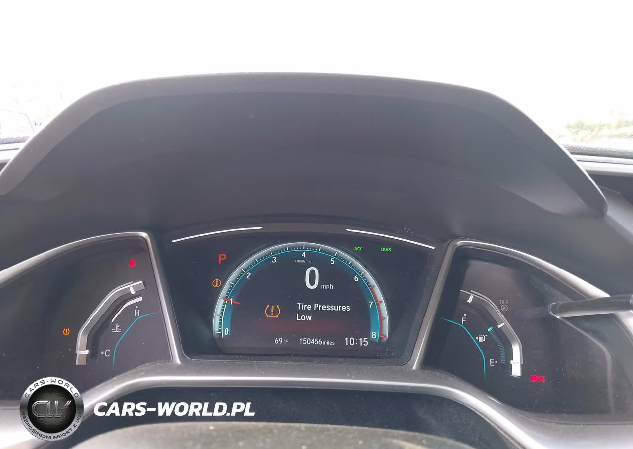 2018 Honda Civic Touring VIN:JHMFC1F93JX019744 - 7