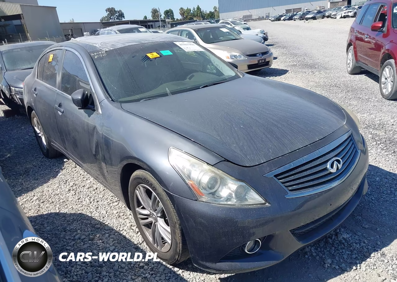 2012 Infiniti G37X VIN:JN1CV6AR8CM676193 - 1