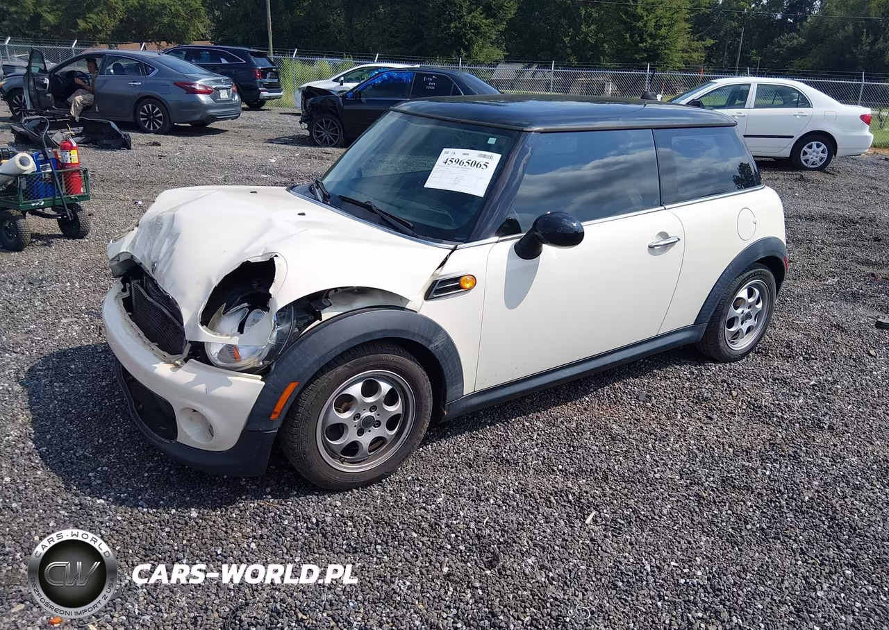 2012 Mini Cooper VIN:WMWSU3C59CT262122 - 2