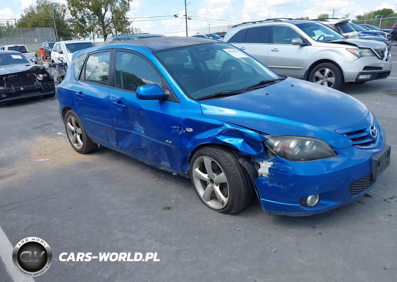 2004 Mazda 3 Hatchback VIN:JM1BK343641155435 - 1