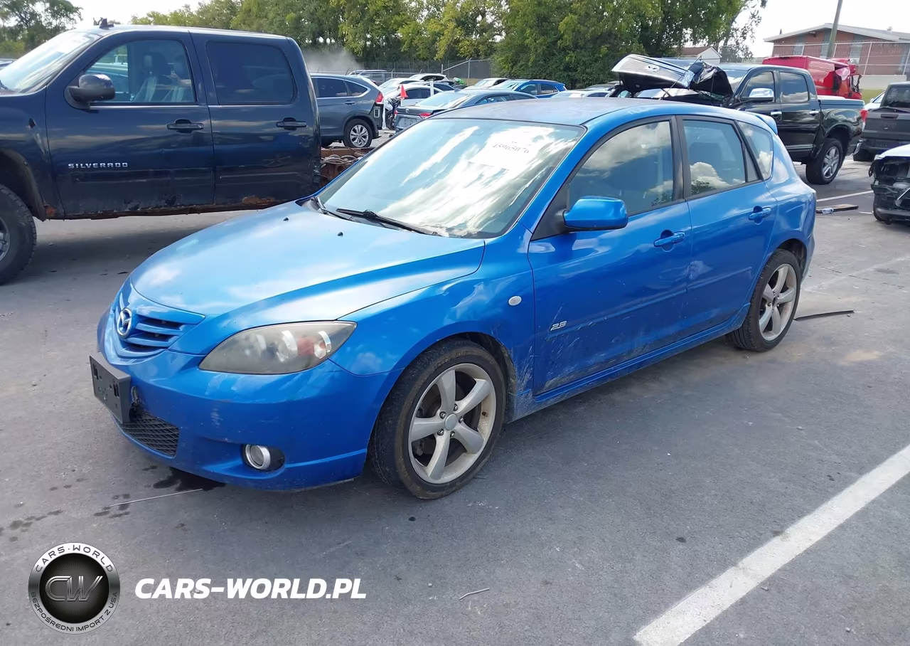 2004 Mazda 3 Hatchback VIN:JM1BK343641155435 - 2
