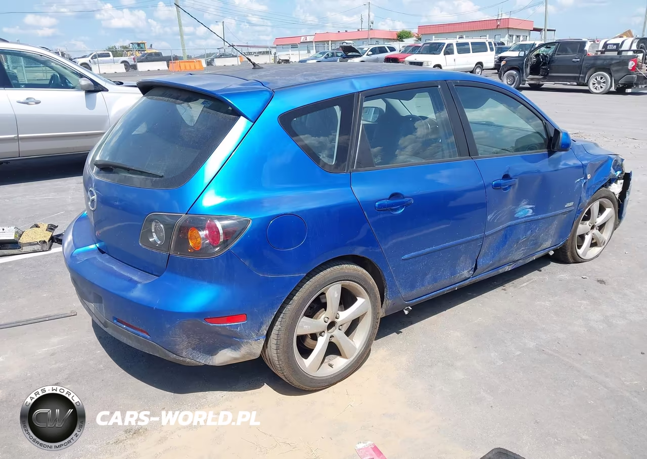 2004 Mazda 3 Hatchback VIN:JM1BK343641155435 - 4