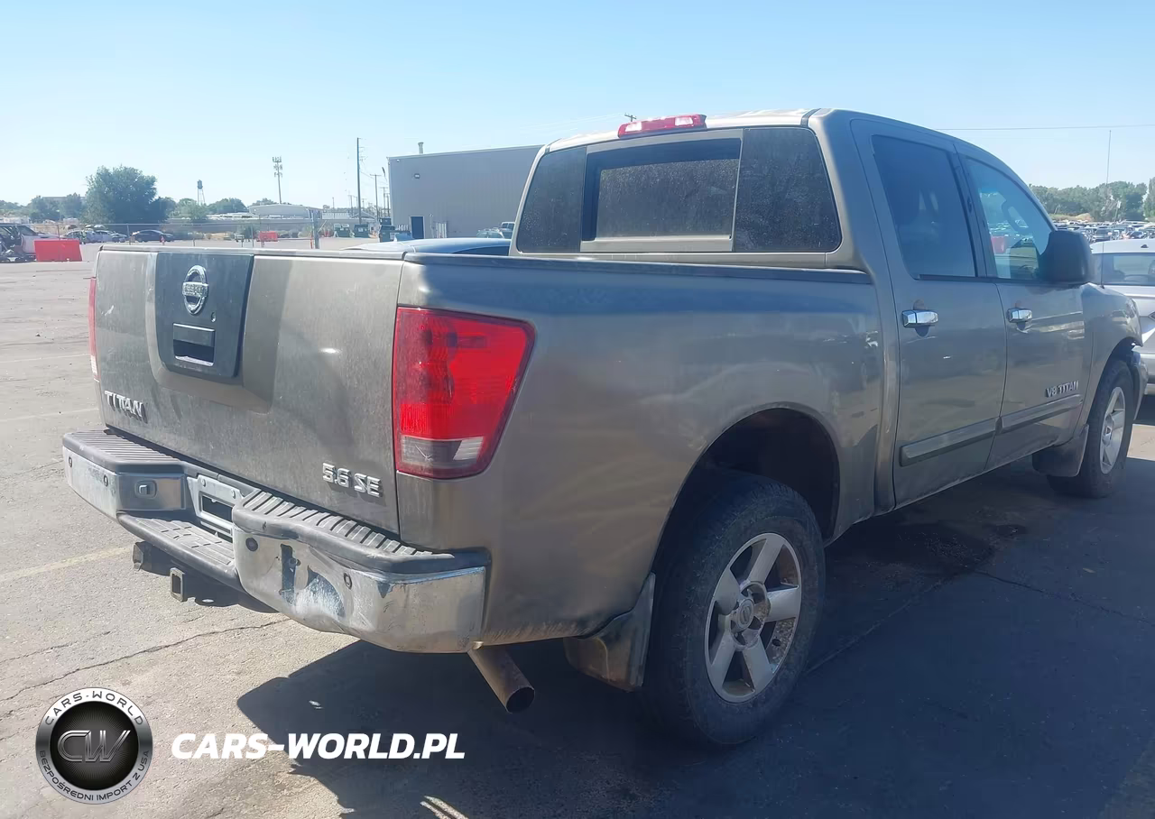 2006 Nissan Titan Se VIN:1N6AA07B96N570497 - 4