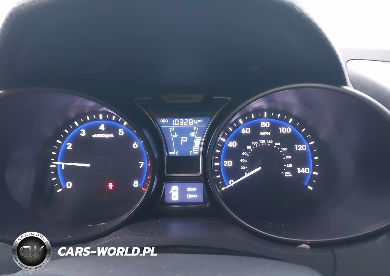 2013 Hyundai Veloster Turbo W-Blue VIN:KMHTC6AE2DU174258 - 7