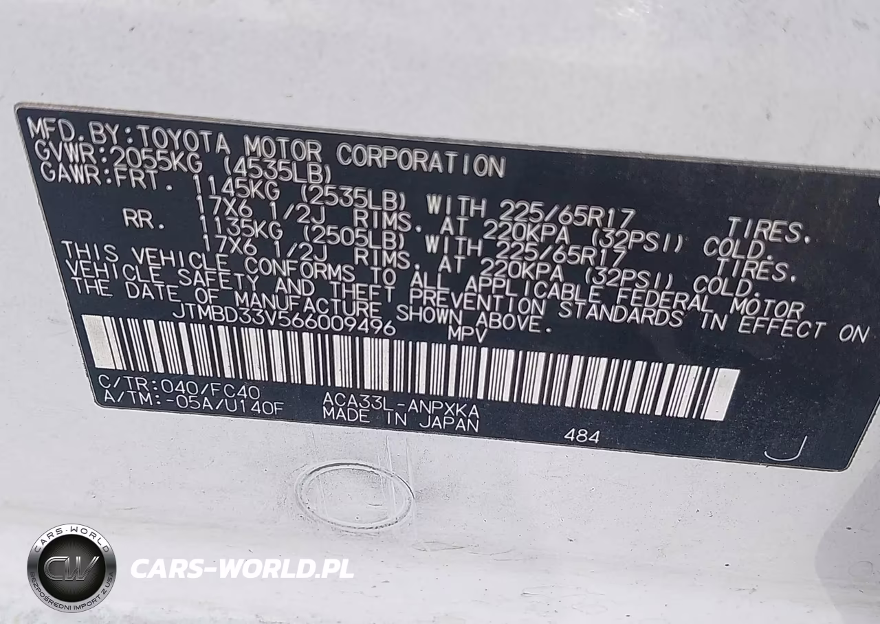 2006 Toyota Rav4 VIN:JTMBD33V566009496 - 9