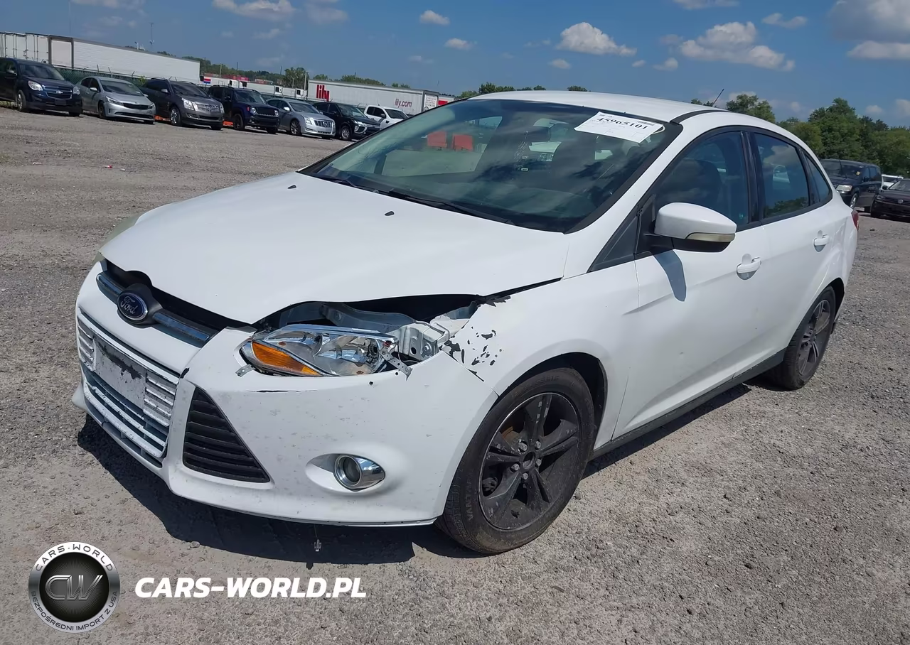 2014 Ford Focus Se VIN:1FADP3F20EL416536 - 2