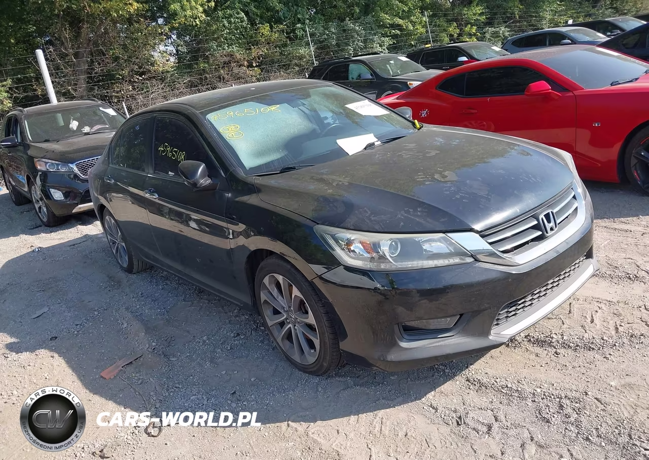 2014 Honda Accord Sport VIN:1HGCR2F55EA066340 - 1