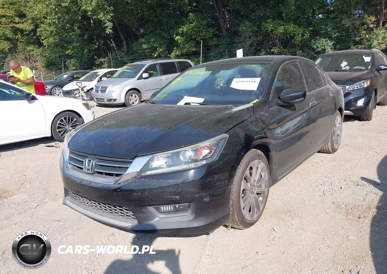 2014 Honda Accord Sport VIN:1HGCR2F55EA066340 - 2