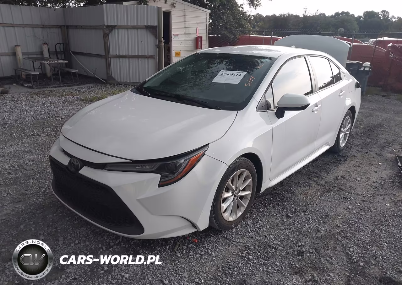 2021 Toyota Corolla Le VIN:5YFVPMAE2MP160248 - 2