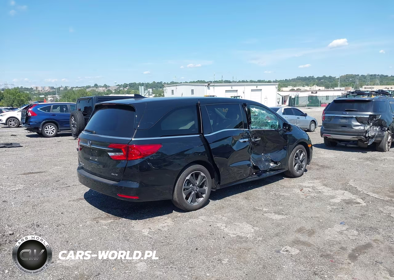 2024 Honda Odyssey Elite VIN:5FNRL6H99RB019214 - 4
