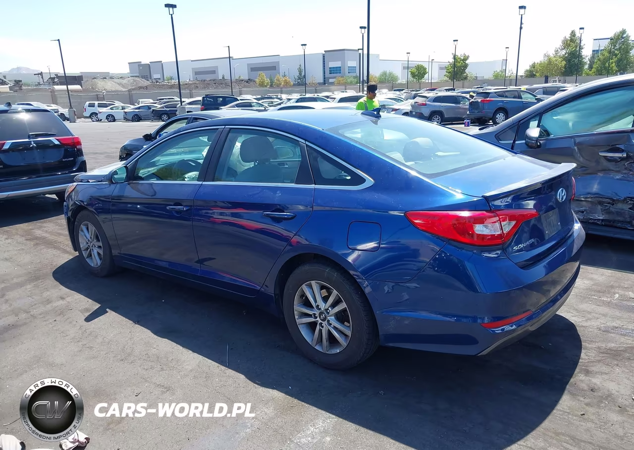 2016 Hyundai Sonata Se VIN:5NPE24AF6GH333259 - 3
