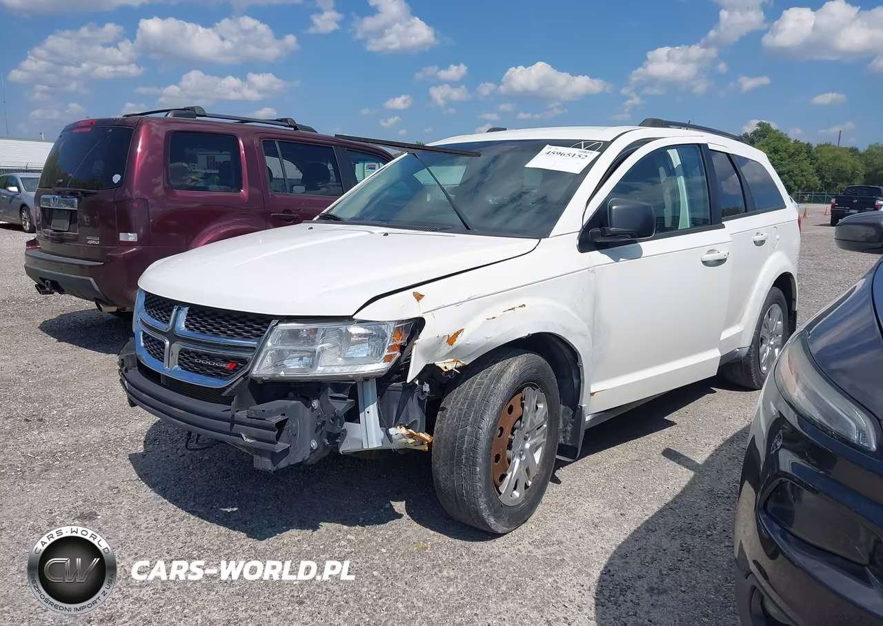 2017 Dodge Journey Se VIN:3C4PDCAB0HT671607 - 2