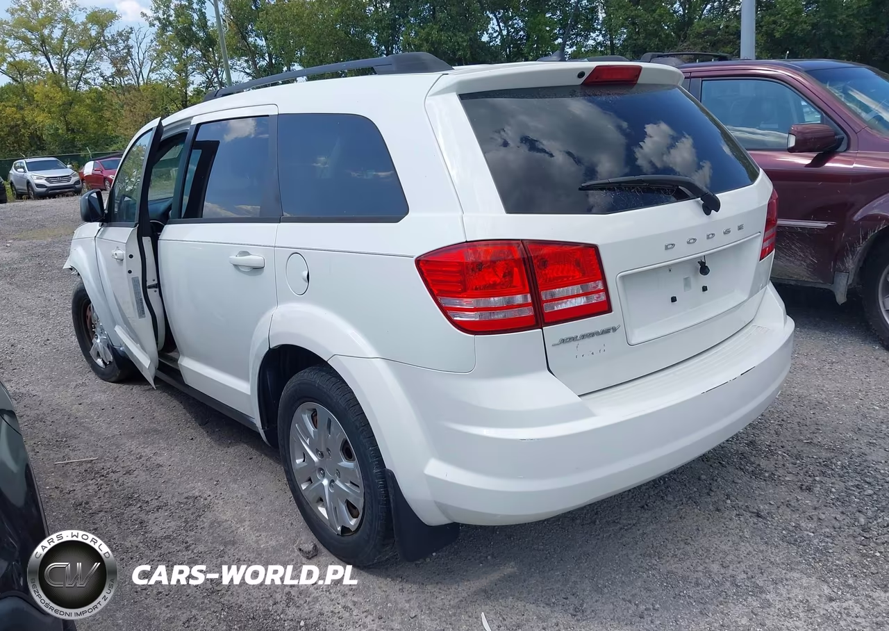 2017 Dodge Journey Se VIN:3C4PDCAB0HT671607 - 3