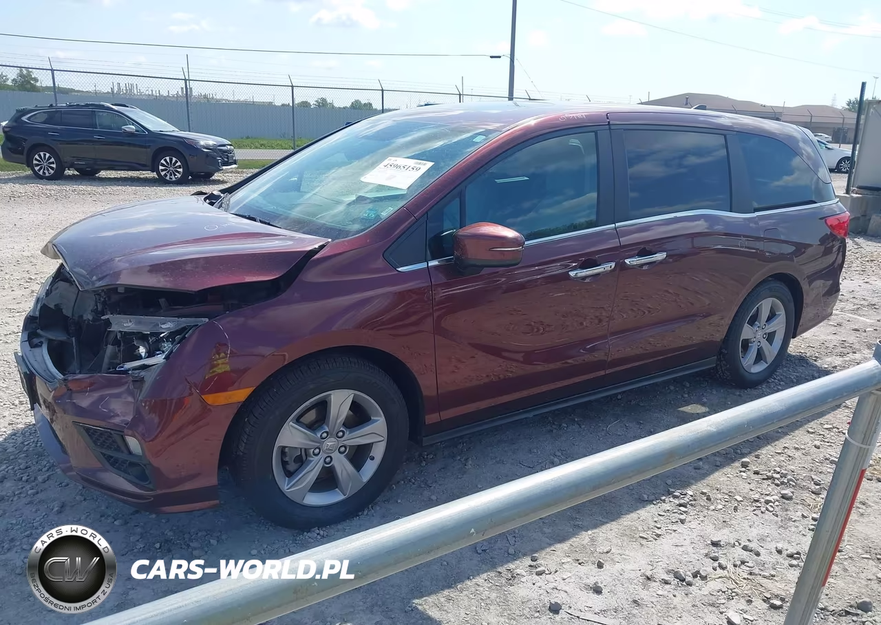 2018 Honda Odyssey Ex-L VIN:5FNRL6H77JB052246 - 2