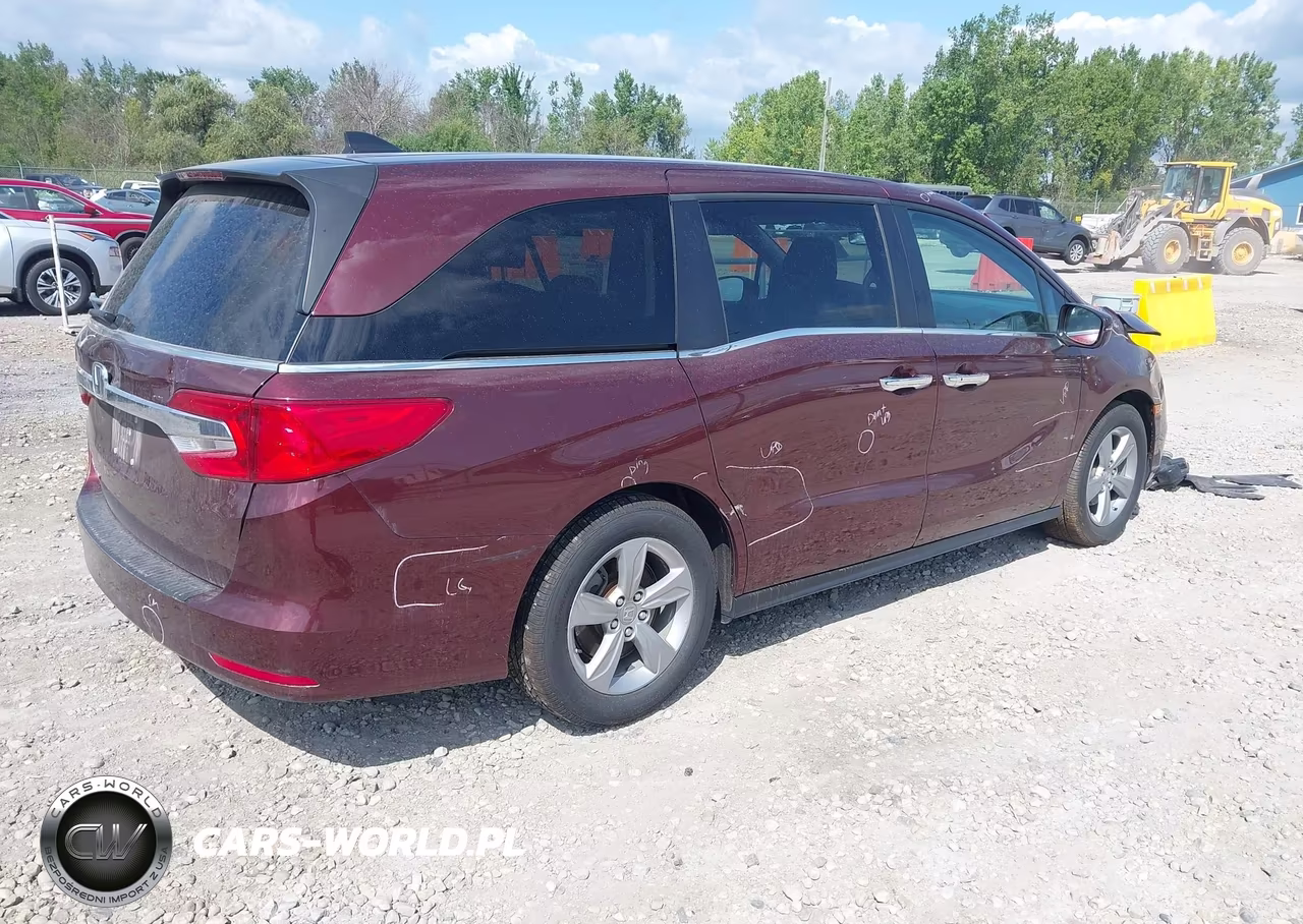 2018 Honda Odyssey Ex-L VIN:5FNRL6H77JB052246 - 4