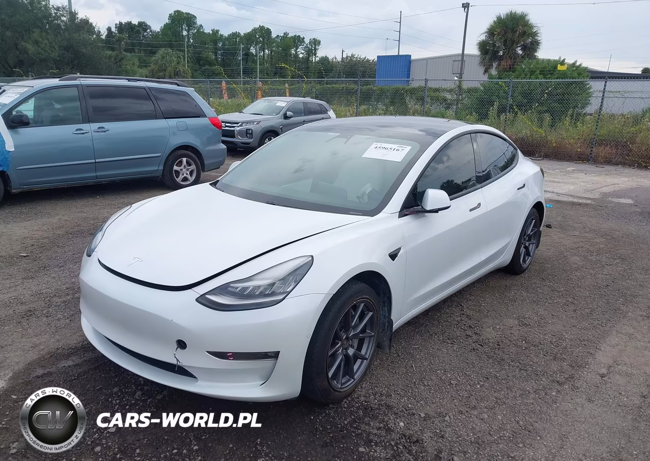 2021 Tesla Model 3 Long Range Dual Motor All-Wheel Drive VIN:5YJ3E1EB7MF852786 - 2
