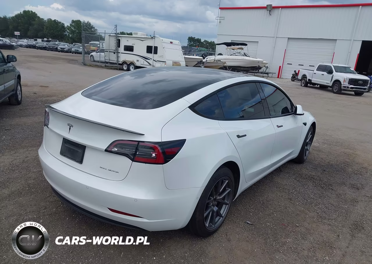 2021 Tesla Model 3 Long Range Dual Motor All-Wheel Drive VIN:5YJ3E1EB7MF852786 - 4
