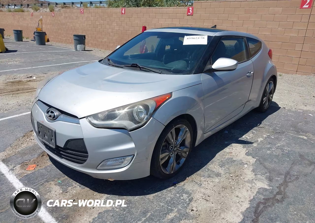 2016 Hyundai Veloster VIN:KMHTC6AD0GU285449 - 2