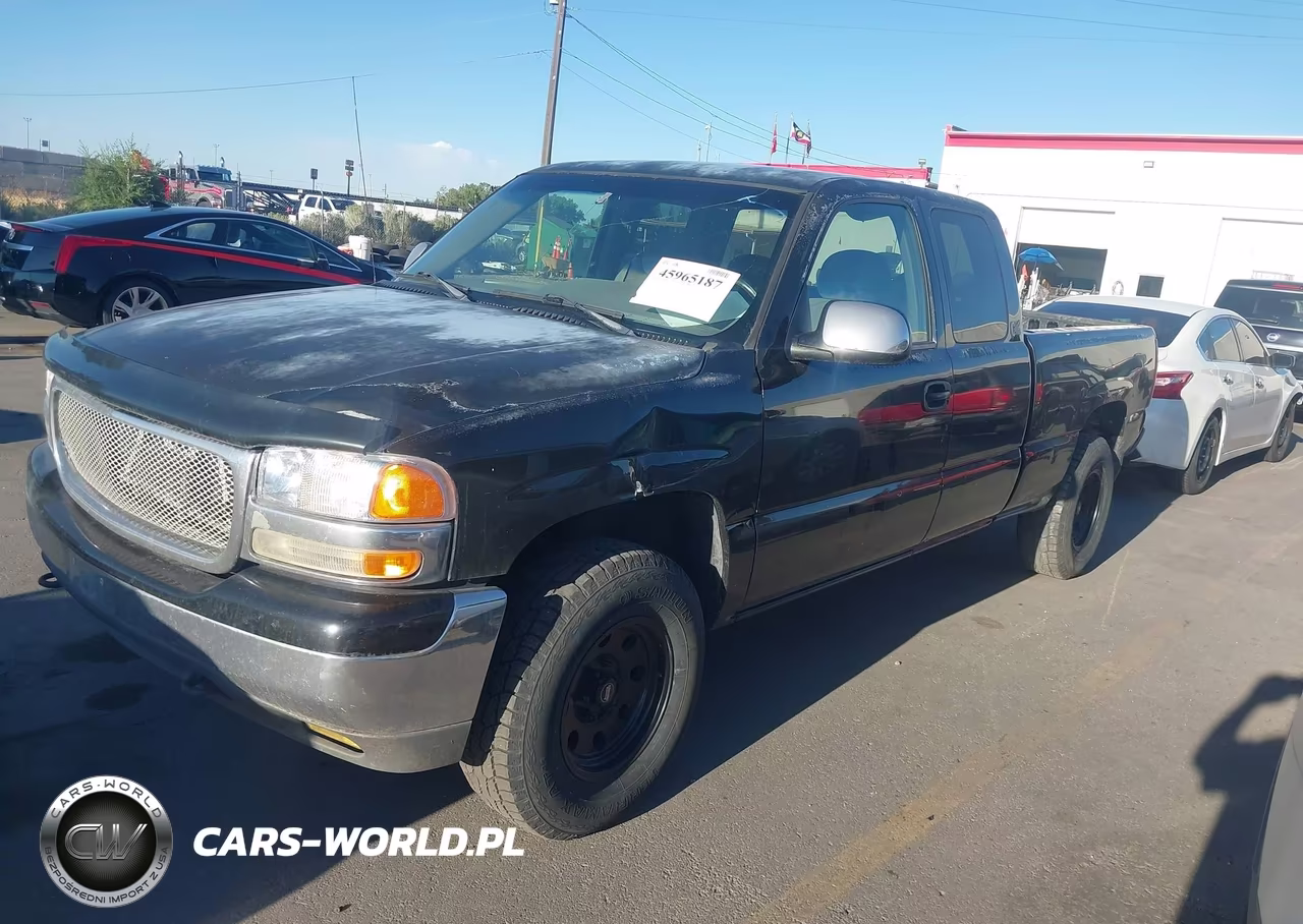 2000 GMC Sierra 1500 Sle VIN:2GTEK19T2Y1191410 - 2