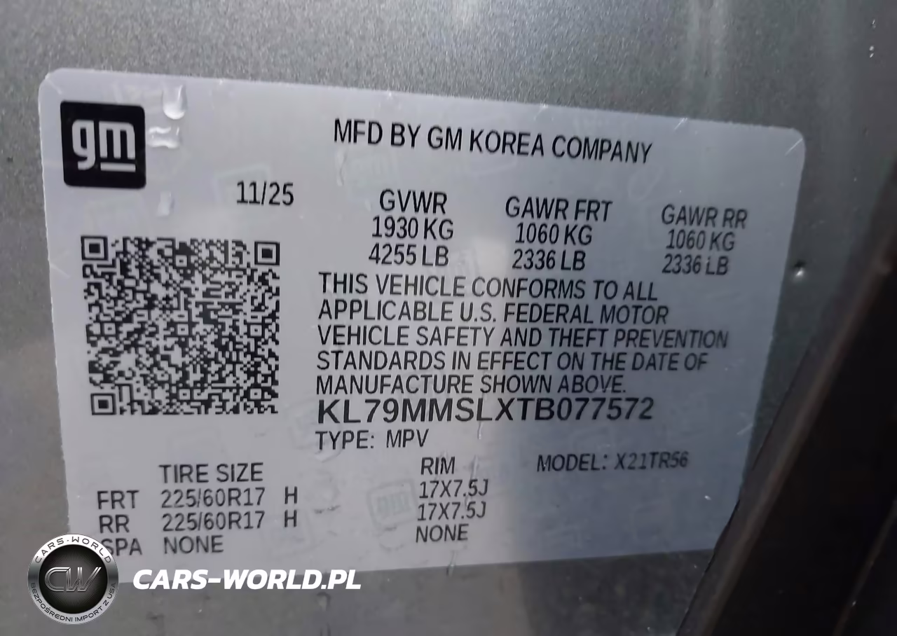 2026 Chevrolet Trailblazer Fwd Ls VIN:KL79MMSLXTB077572 - 9