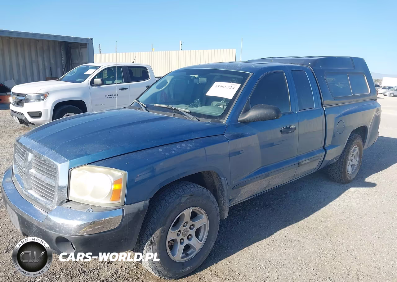2005 Dodge Dakota Slt VIN:1D7HW42KX5S293091 - 2