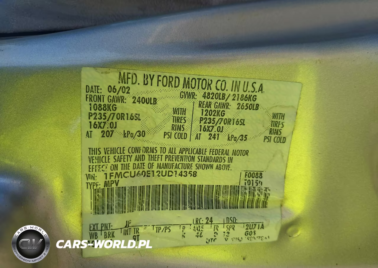 2002 Ford Explorer Sport VIN:1FMCU60E12UD14358 - 9