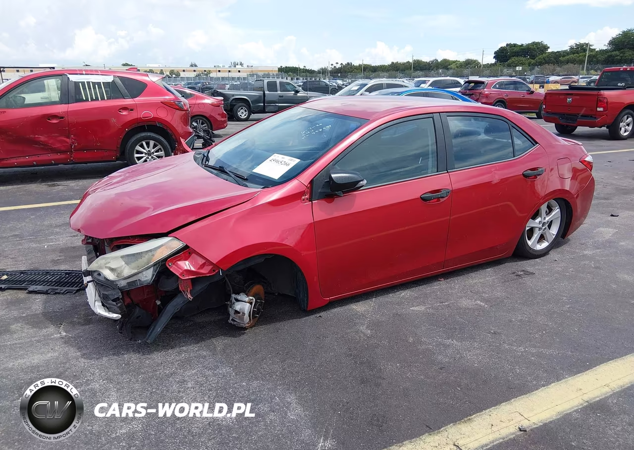 2015 Toyota Corolla S Plus VIN:2T1BURHE0FC458489 - 2