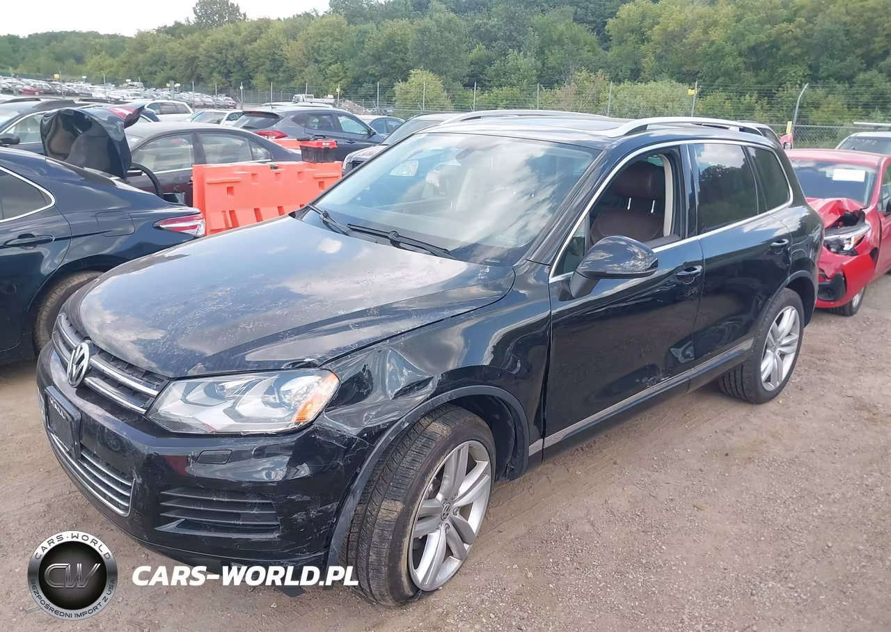 2014 Volkswagen Touareg Tdi Executive VIN:WVGEP9BP2ED003722 - 2
