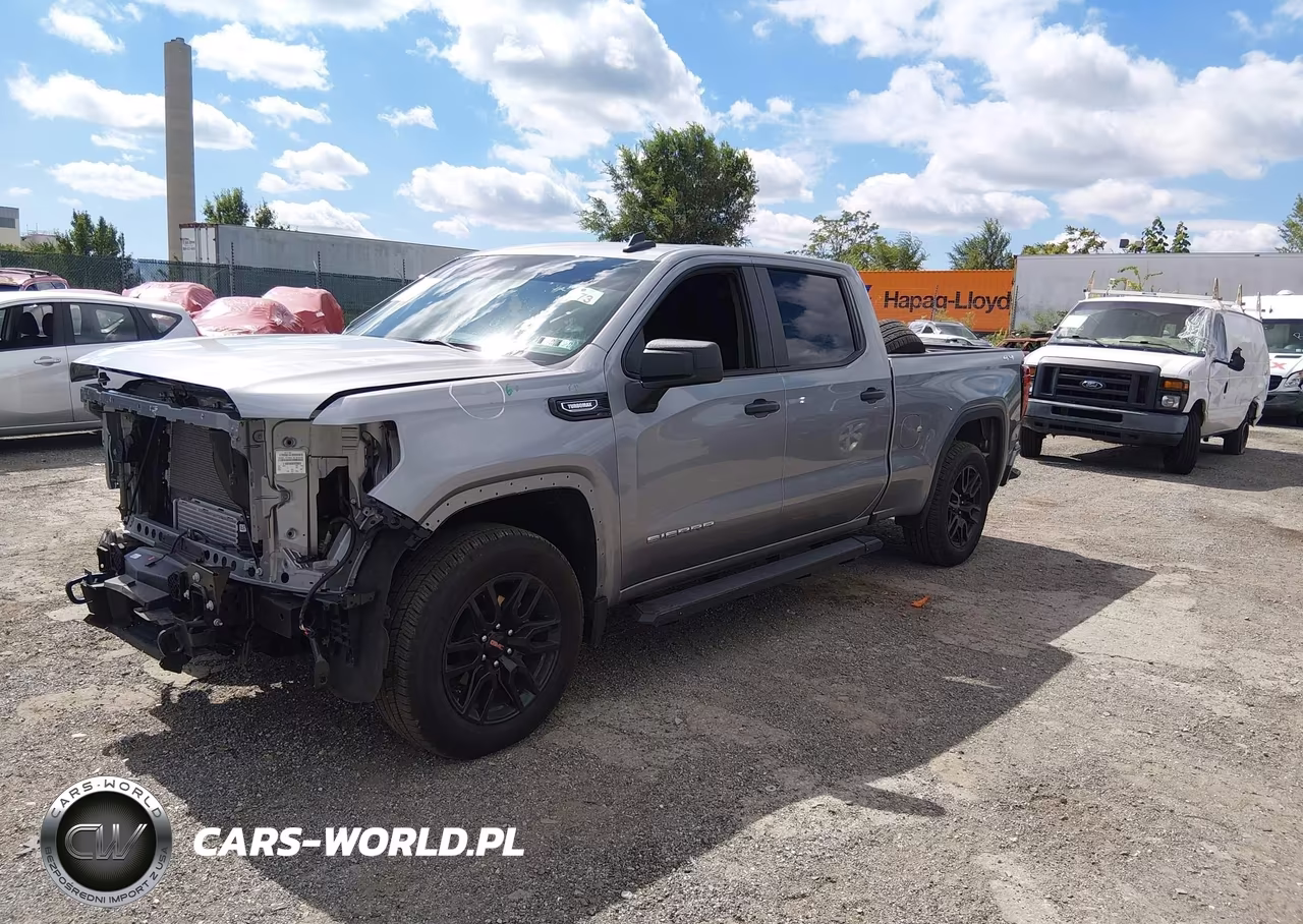 2025 GMC Sierra 1500 4Wd Standard Box Pro VIN:1GTPUAEK6SZ134965 - 2