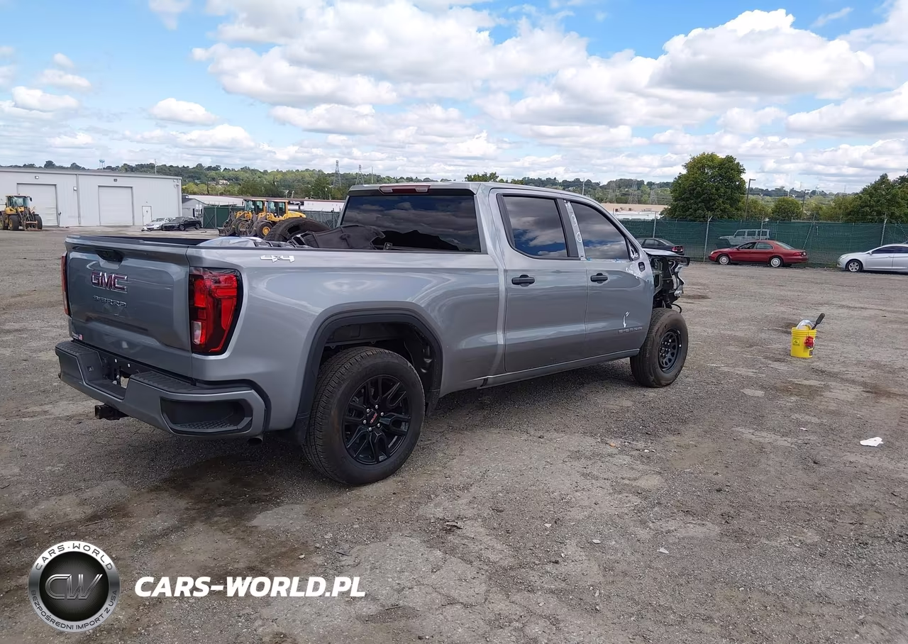 2025 GMC Sierra 1500 4Wd Standard Box Pro VIN:1GTPUAEK6SZ134965 - 4