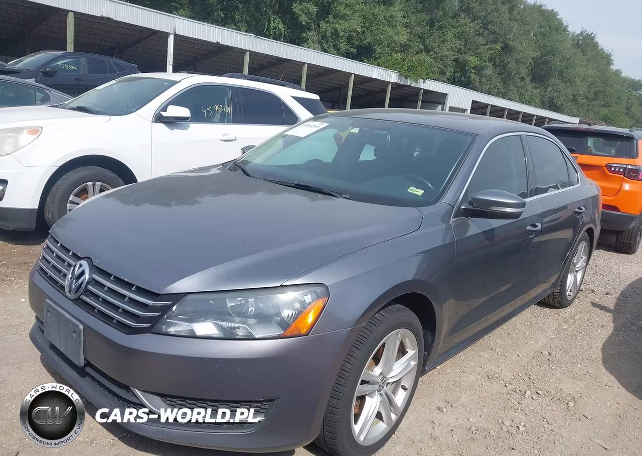 2014 Volkswagen Passat 2.0L Tdi Se VIN:1VWBN7A33EC081137 - 2