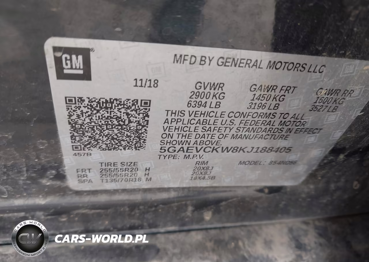 2019 Buick Enclave Awd Avenir VIN:5GAEVCKW8KJ188405 - 9