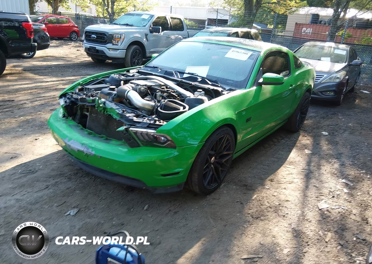 2010 Ford Mustang Gt Premium VIN:1ZVBP8CH4A5101421 - 2
