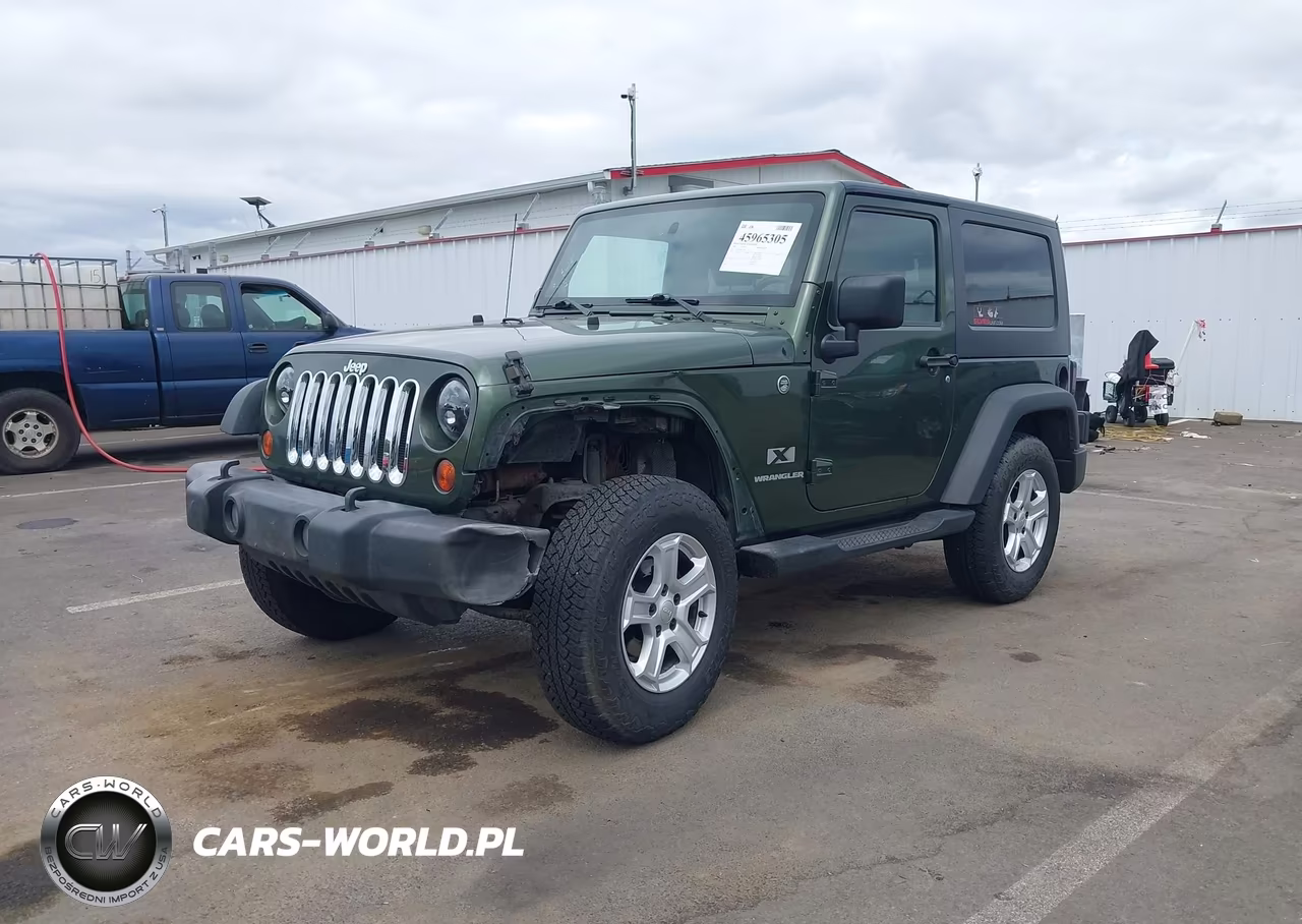 2008 Jeep Wrangler X VIN:1J4FA24148L654509 - 2