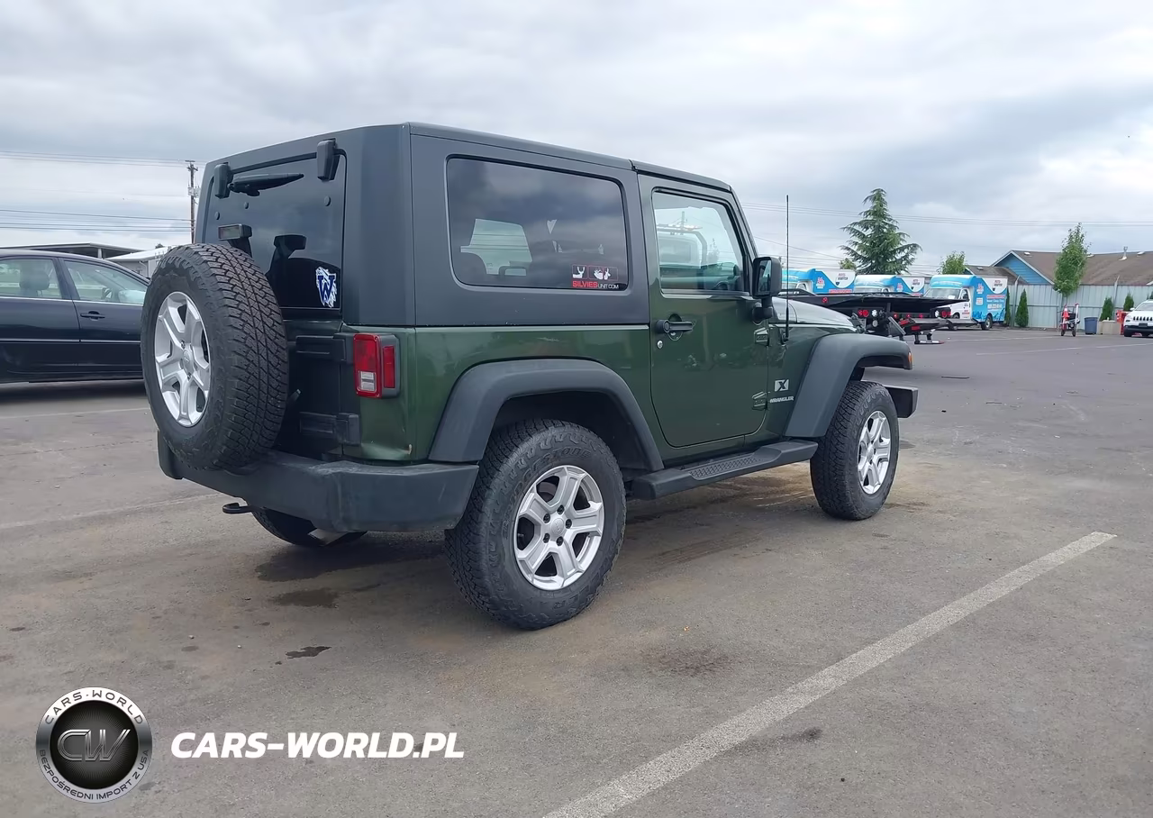 2008 Jeep Wrangler X VIN:1J4FA24148L654509 - 4
