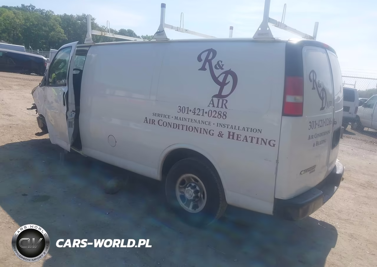 2016 Chevrolet Express 2500 Work Van VIN:1GCWGAFF8G1200264 - 3