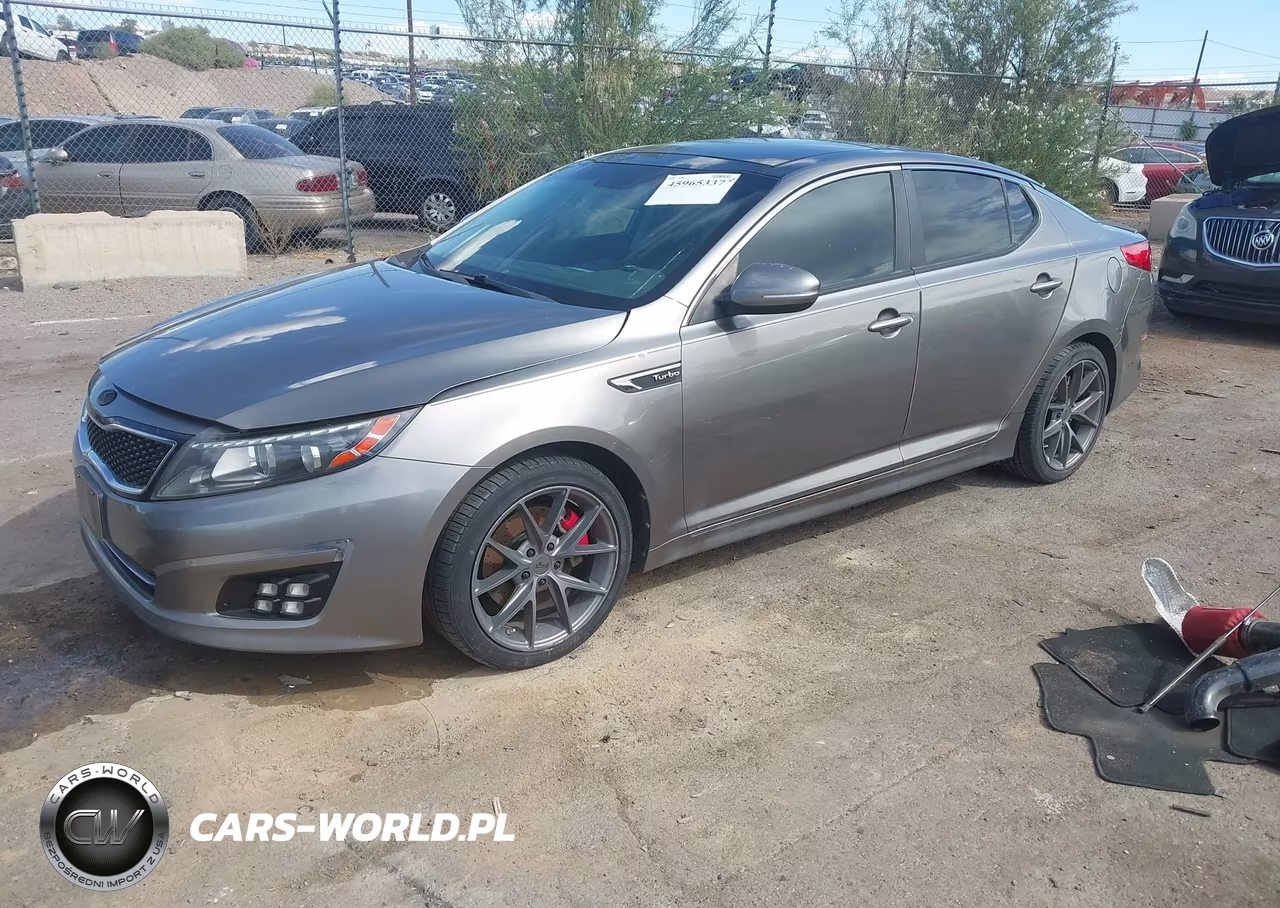 2014 Kia Optima Sxl Turbo VIN:5XXGR4A61EG283559 - 2