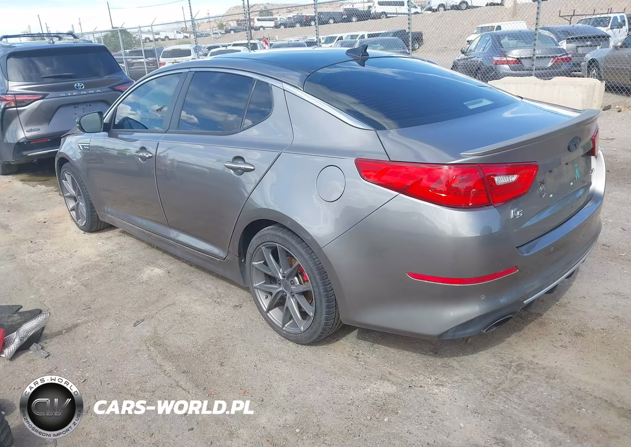 2014 Kia Optima Sxl Turbo VIN:5XXGR4A61EG283559 - 3